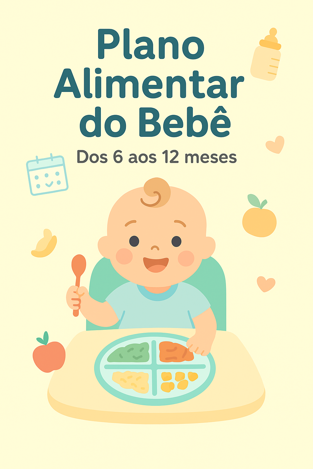Plano alimentar para o bebê